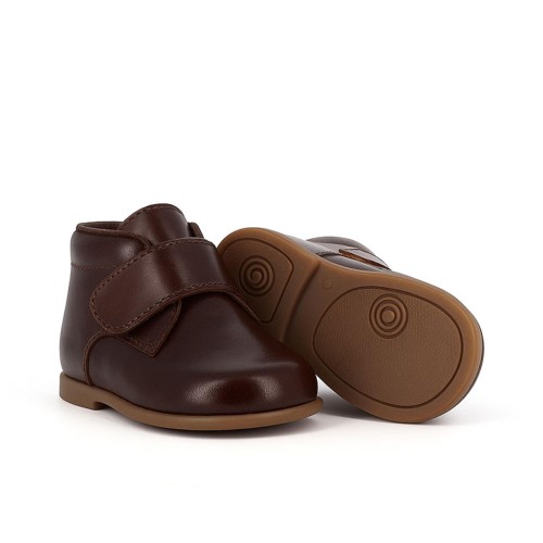 Bottillons Cadet velcro cuir
