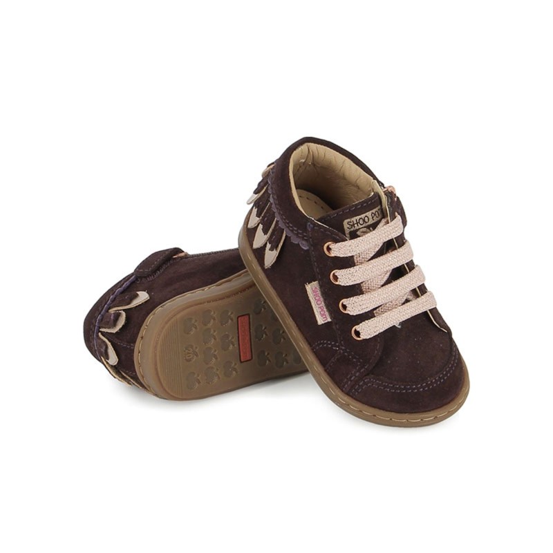 Bottillons Bouba Plum Velours