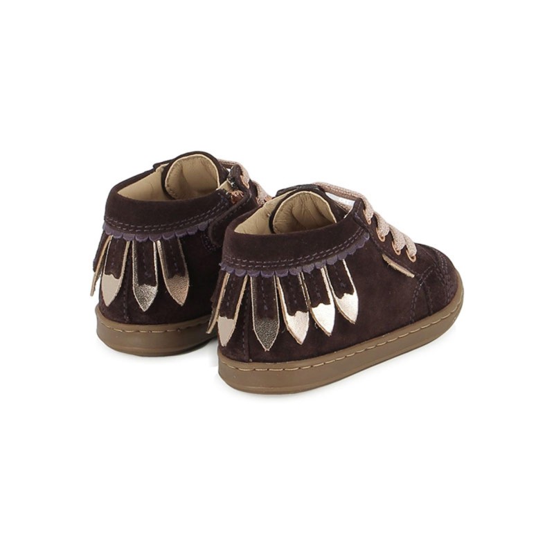 Bottillons Bouba Plum Velours