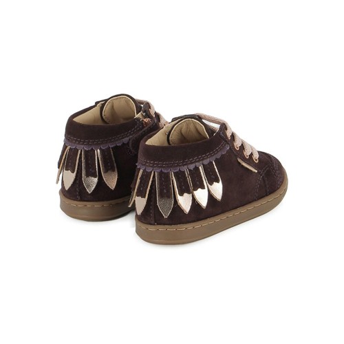 Bottillons Bouba Plum Velours