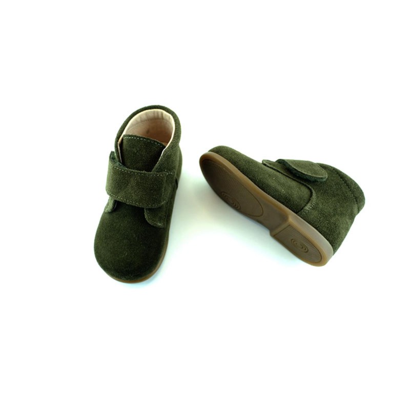 Bottillons Cadet velcro nubuck