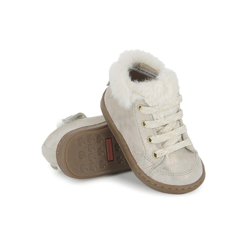 Bottillons Bouba zip Hair Mini Cloud