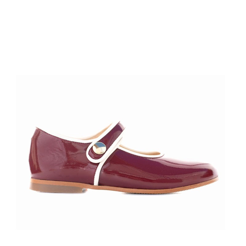 Ballerine Bulle cuir vernis