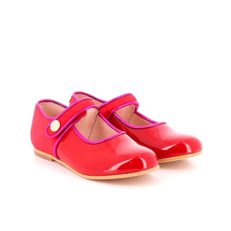 Ballerine Bulle cuir vernis